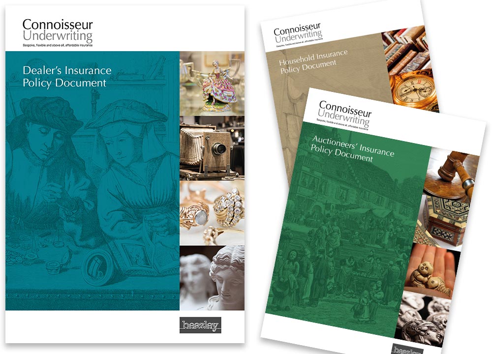 Cover designs for Beazley Insurance