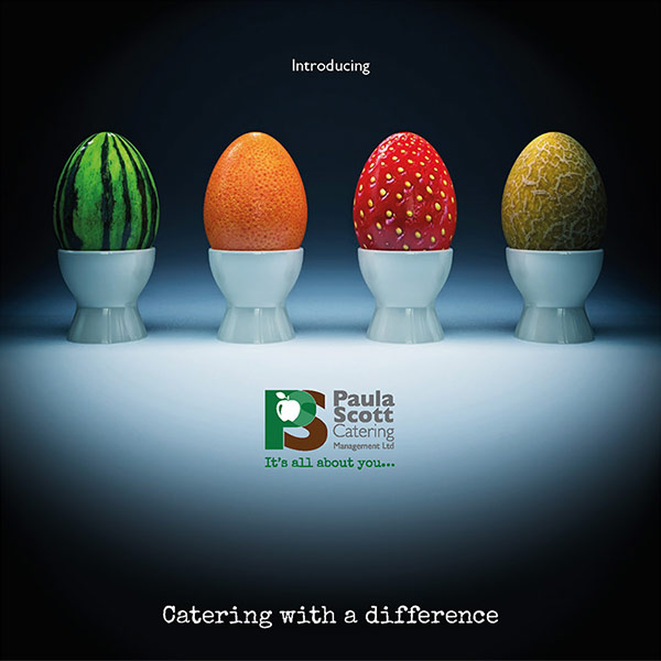 PS Catering brochure cover - thumbnail